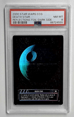 V1148: 2000: DEATH STAR: REFLECTIONS: FOIL: DARK SIDE: PSA 8: NM-MINT: 88724555